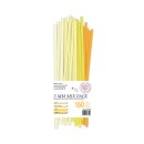 papier + ideen, Quilling Papierstreifen MIX Gelb,...