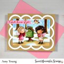 Sweet November Stamps, clear stamp, Fairwee Happy Mail