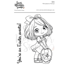 Sweet November Stamps, clear stamp, Lila