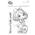 Sweet November Stamps, clear stamp, Lila
