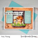 Sweet November Stamps, clear stamp, Spring Windows