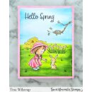 Sweet November Stamps, clear stamp, Front Porch Spring Decor