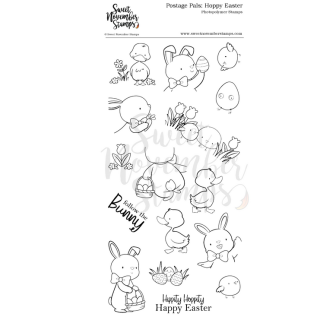Sweet November Stamps, clear stamp, Postage Pals: Hoppy...