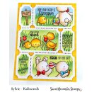 Sweet November Stamps, clear stamp, Postage Pals: Hoppy Easter