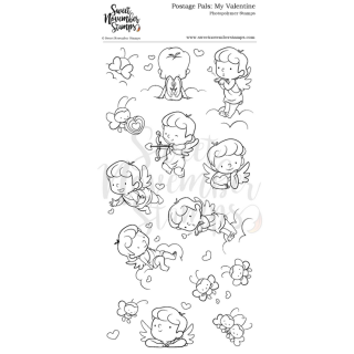 Sweet November Stamps, clear stamp, Postage Pals: My...