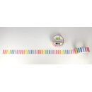Lawn Fawn, vertical pastel rainbow stripes washi tape