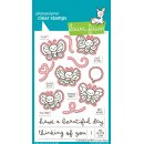 Lawn Fawn, lawn cuts/ Stanzschablone, i like big butterflies