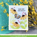 Lawn Fawn, clear stamp, henrys build-a-sentiment: butterfly