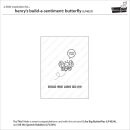 Lawn Fawn, clear stamp, henrys build-a-sentiment: butterfly