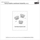 Lawn Fawn, clear stamp, henrys build-a-sentiment: butterfly