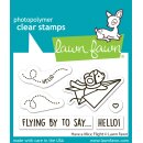 Lawn Fawn, clear stamp, have a mice flight