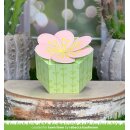 Lawn Fawn, lawn cuts/ Stanzschablone, flower treat box