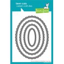 Lawn Fawn, lawn cuts/ Stanzschablone, stitched scalloped...