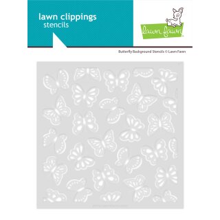 Lawn Fawn, Lawn Clippings, butterfly background stencil