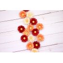 papier + ideen, 3D Quilling Mini Kit - Blüten arancio