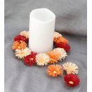 papier + ideen, 3D Quilling Mini Kit - Bl&uuml;ten arancio