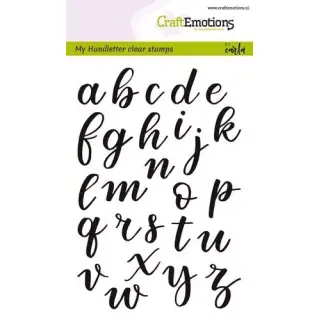 CraftEmotions, Clear Stamps, My Handletter abc