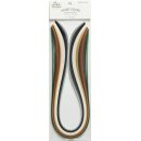 Quilled Creations, Paper Stripes, Earthtone Colors...