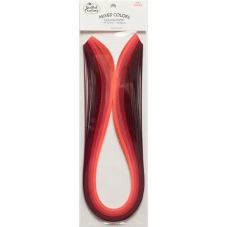 Quilled Creations, Paper Stripes, Red Shades Quilling...