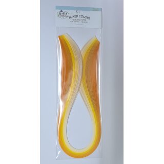 Quilled Creations, Paper Stripes, Yellow Shades Quilling...