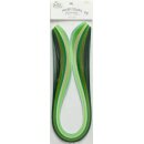Quilled Creations, Paper Stripes, Green Shades Quilling...