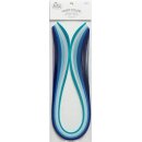 Quilled Creations, Paper Stripes, Blue Shades Quilling...