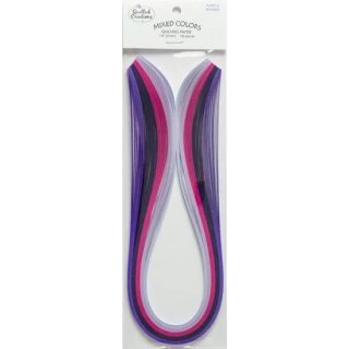 Quilled Creations, Paper Stripes, Purple Shades Quilling...