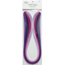 Quilled Creations, Paper Stripes, Purple Shades Quilling...