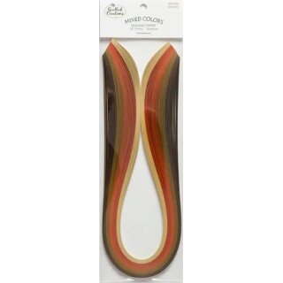 Quilled Creations, Paper Stripes, Brown Shades Quilling...