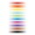 Quilled Creations, Paper Stripes, Dark Center Graduated Mixed Quilling Paper 1/4" (6mm)