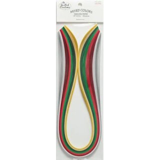 Quilled Creations, Paper Stripes, Holiday Colors Quilling...