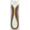 Quilled Creations, Paper Stripes, Holiday Colors Quilling...