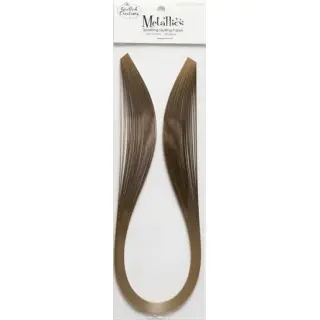Quilled Creations, Paper Stripes, Metallic Antique Gold...