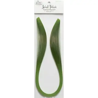 Quilled Creations, Paper Stripes, Metallic Emerald Quilling Paper 1/8" (3mm)