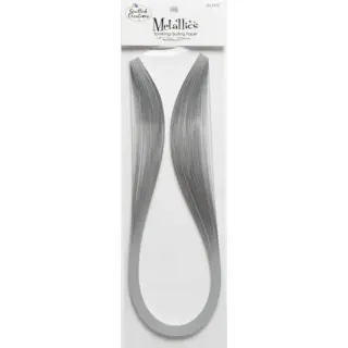 Quilled Creations, Paper Stripes, Metallic Silver...