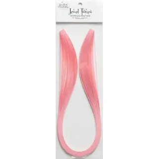 Quilled Creations, Paper Stripes, Metallic Rose Quartz...
