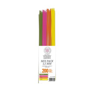 papier + ideen, Quilling Papierstreifen MIX Lebendig,...