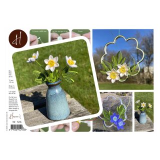 Hanne Olesen, Quilling Anleitung - Anemone