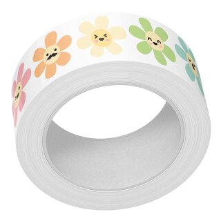 Lawn Fawn, happy flowers washi tape