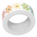 Lawn Fawn, happy flowers washi tape