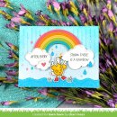 Lawn Fawn, lawn cuts/ Stanzschablone, rainy day backdrop:...