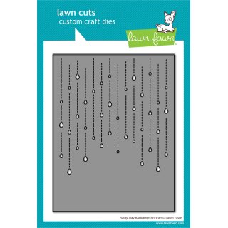 Lawn Fawn, lawn cuts/ Stanzschablone, rainy day backdrop: portrait