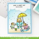 Lawn Fawn, lawn cuts/ Stanzschablone, rainy day backdrop:...