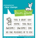 Lawn Fawn, clear stamp, mice tools add-on