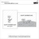 Lawn Fawn, clear stamp, mice tools add-on