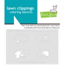 Lawn Fawn, coloring stencils, mice tools add-on