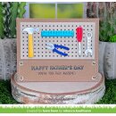 Lawn Fawn, clear stamp, henrys build-a-sentiment: tools