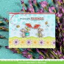 Lawn Fawn, clear stamp, mice flowers