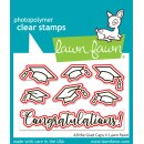 Lawn Fawn, lawn cuts/ Stanzschablone, all the grad caps