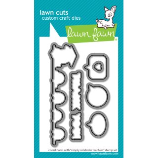Lawn Fawn, lawn cuts/ Stanzschablone, simply celebrate...